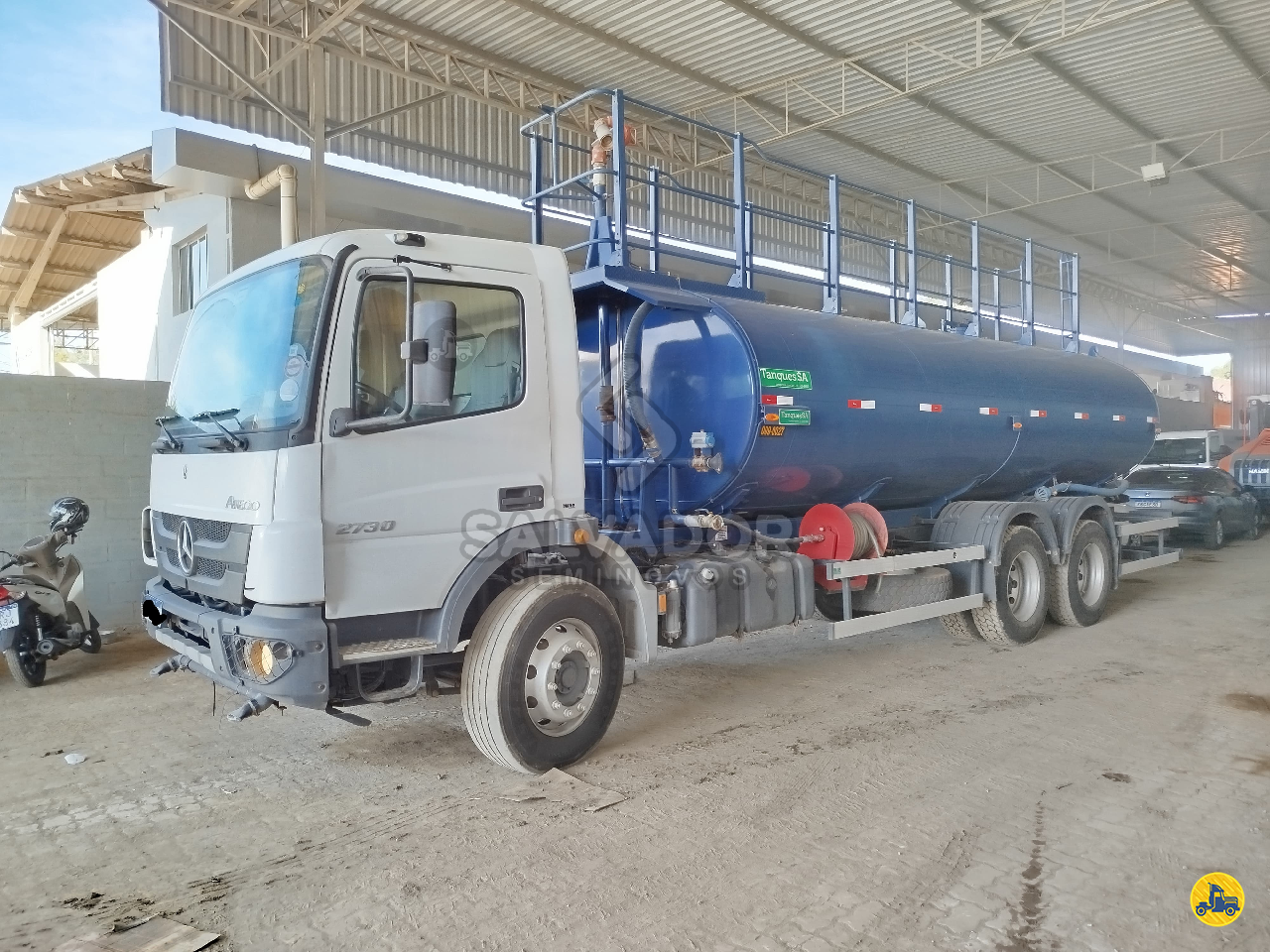 CAMINHAO MERCEDES-BENZ MB 2730 Tanque Pipa Truck 6x4 Salvador Seminovos ICONHA ESPÍRITO SANTO ES
